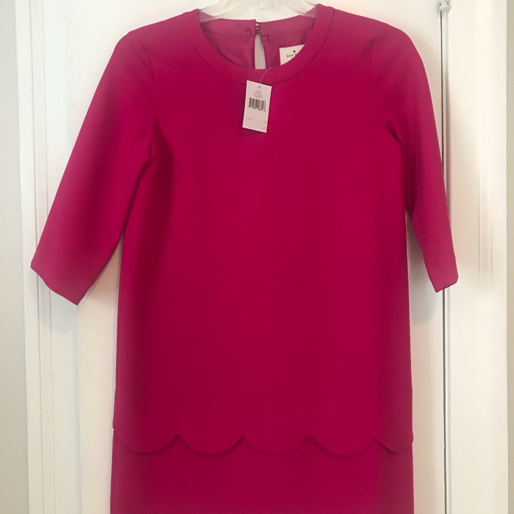 NWT Kate Spade hot pink dress